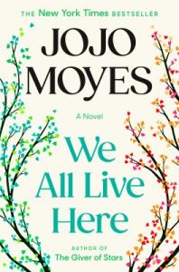 The image is a book cover with a white background. It features two colorful branches with small, multicolored leaves framing the left and right sides. The branches have a delicate, natural look, with green, orange, pink, and blue leaves. In the center, the text is prominently displayed in a structured format. The author's name, 